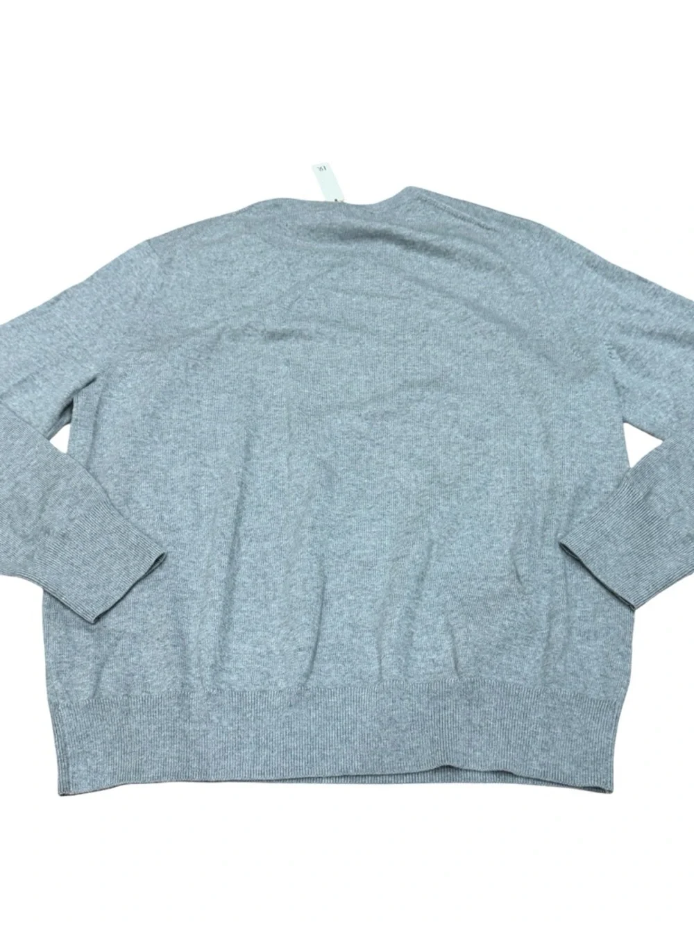 ✨ Banana Republic NWT Men's‎ Merino Wool Crewneck Sweater Heather Gray Size L